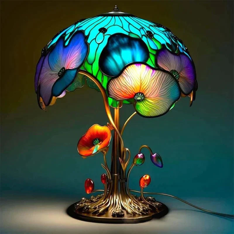 Decorative Glass Lume Table Lamp – Creative Colourful Lighting