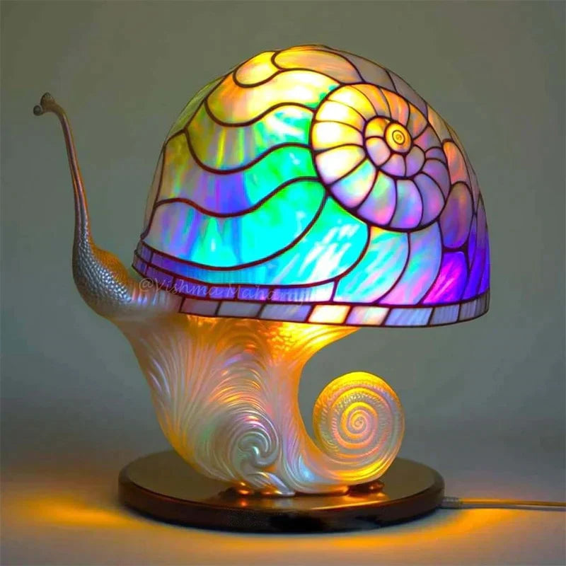 Decorative Glass Lume Table Lamp – Creative Colourful Lighting