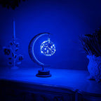 Moon Sphere Table Lamp Warm Ambient Decorative Light