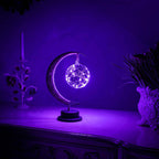 Moon Sphere Table Lamp Warm Ambient Decorative Light