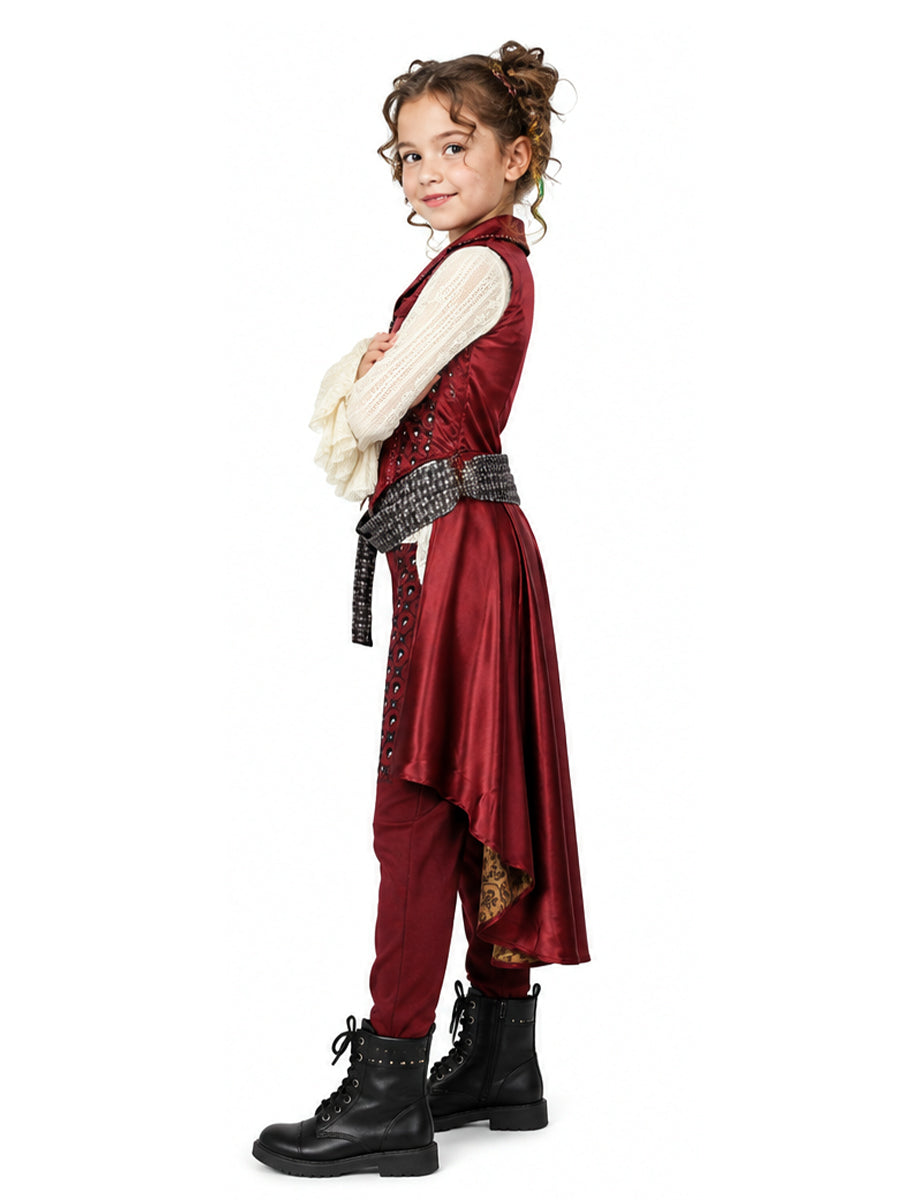 4 Piece Pirate Costume Steampunk - Image 2
