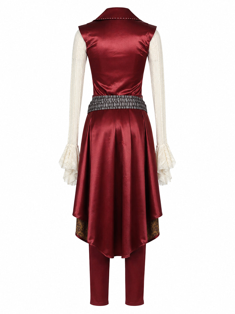 4 Piece Pirate Costume Steampunk - Image 13