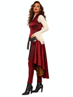 4 Piece Pirate Costume Steampunk - Image 7