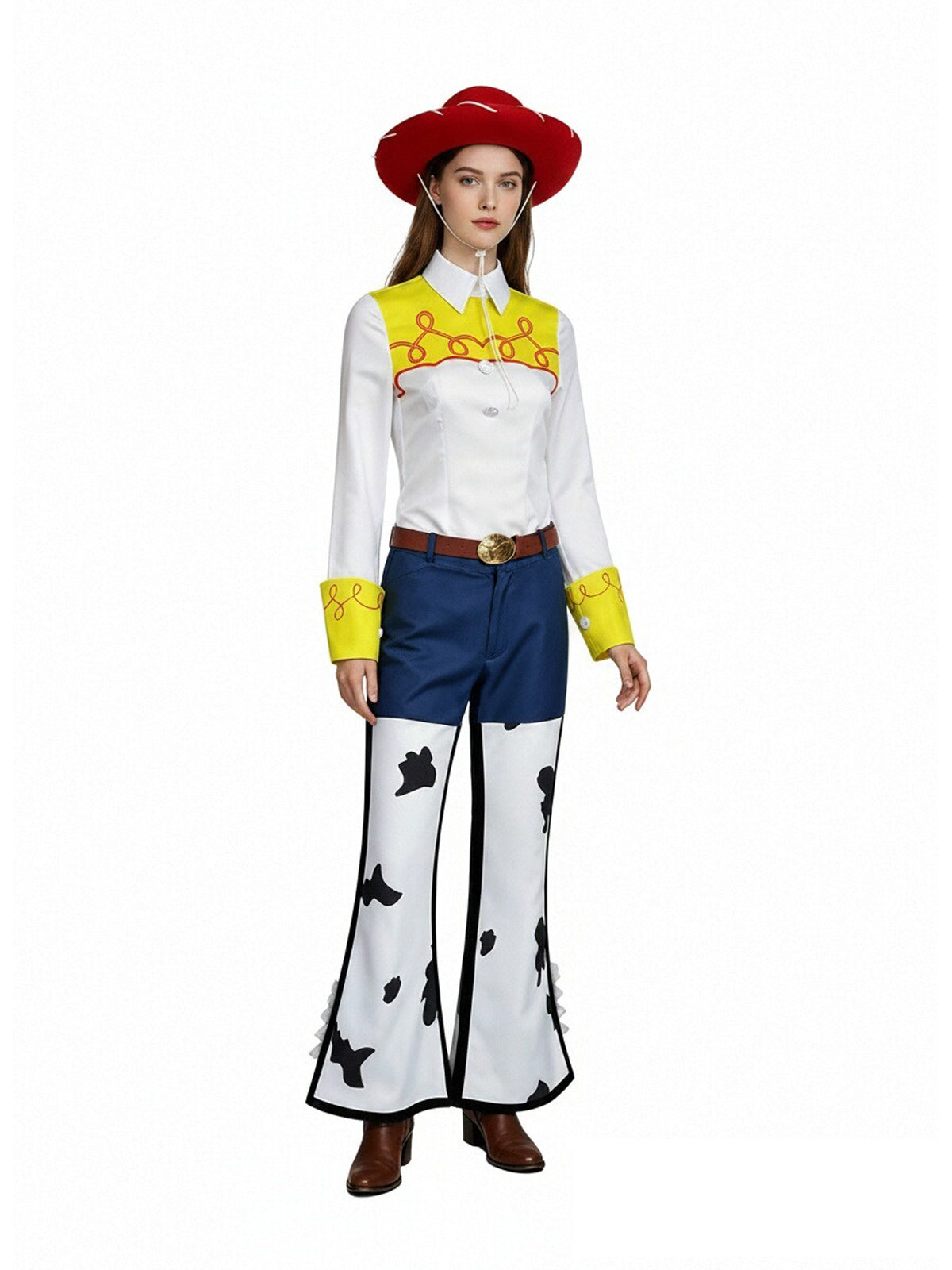 4 Piece Western Cowgirl Costume - Image 6