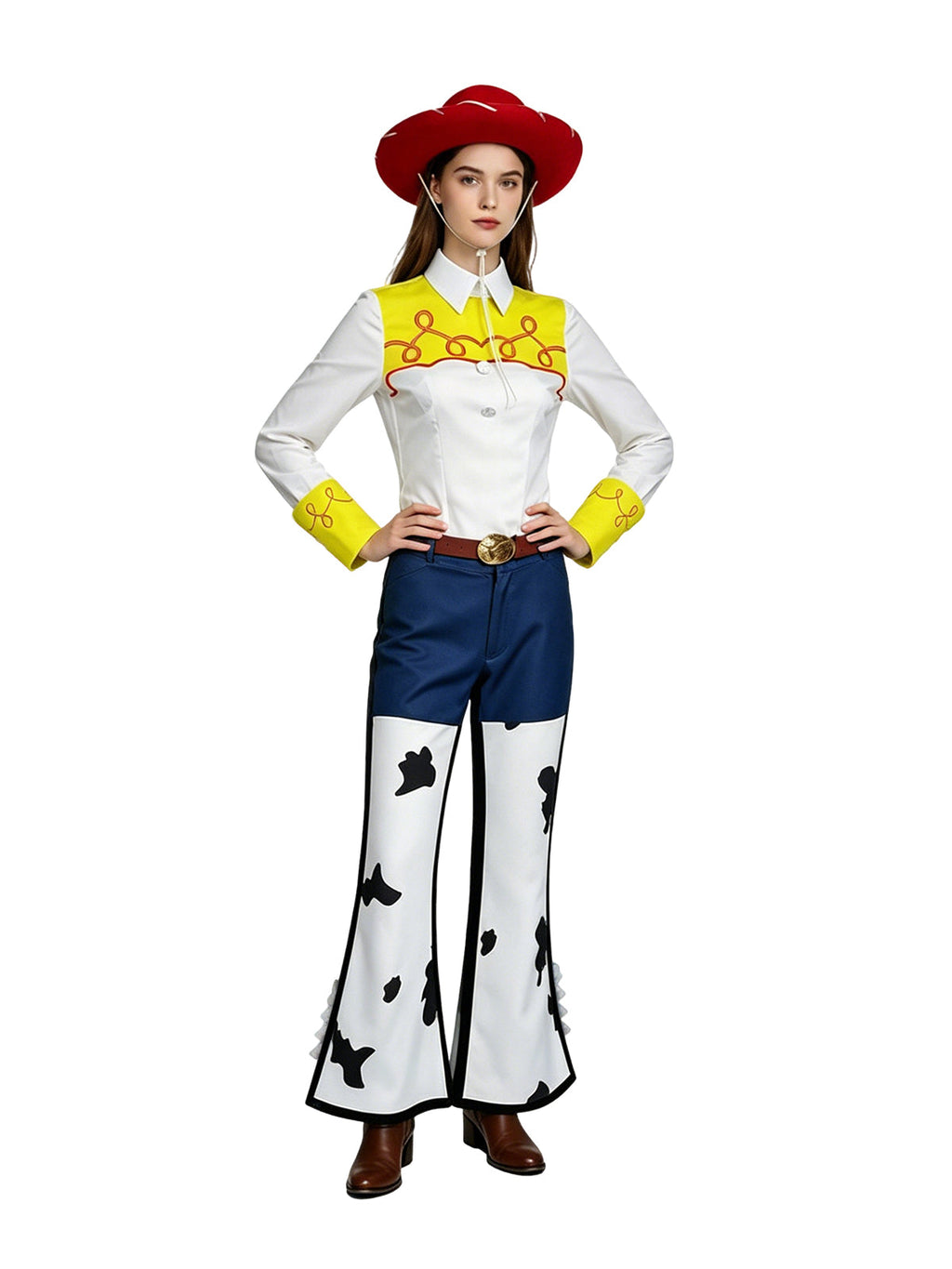 4 Piece Western Cowgirl Costume - Image 8
