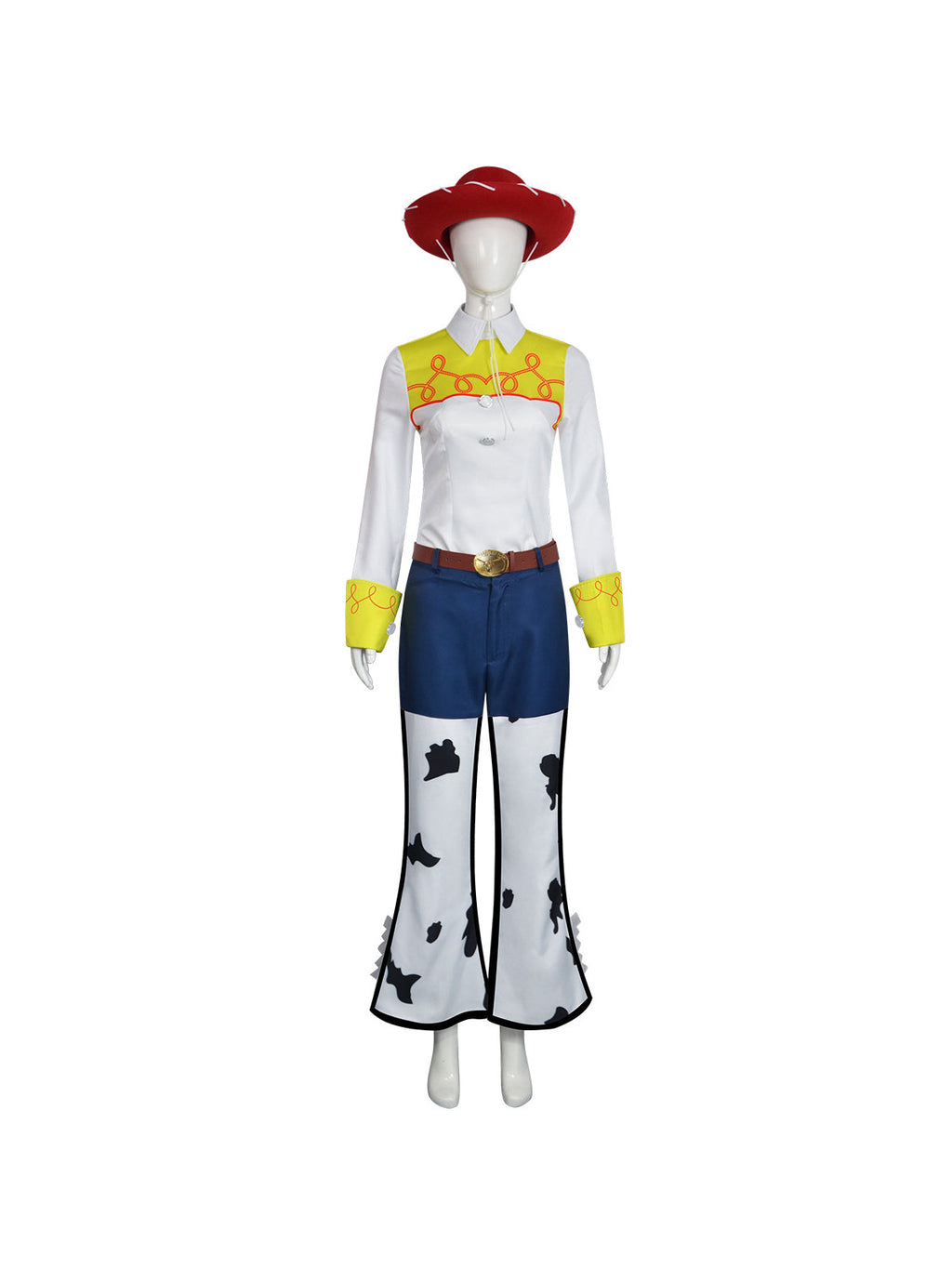 4 Piece Western Cowgirl Costume - Image 9