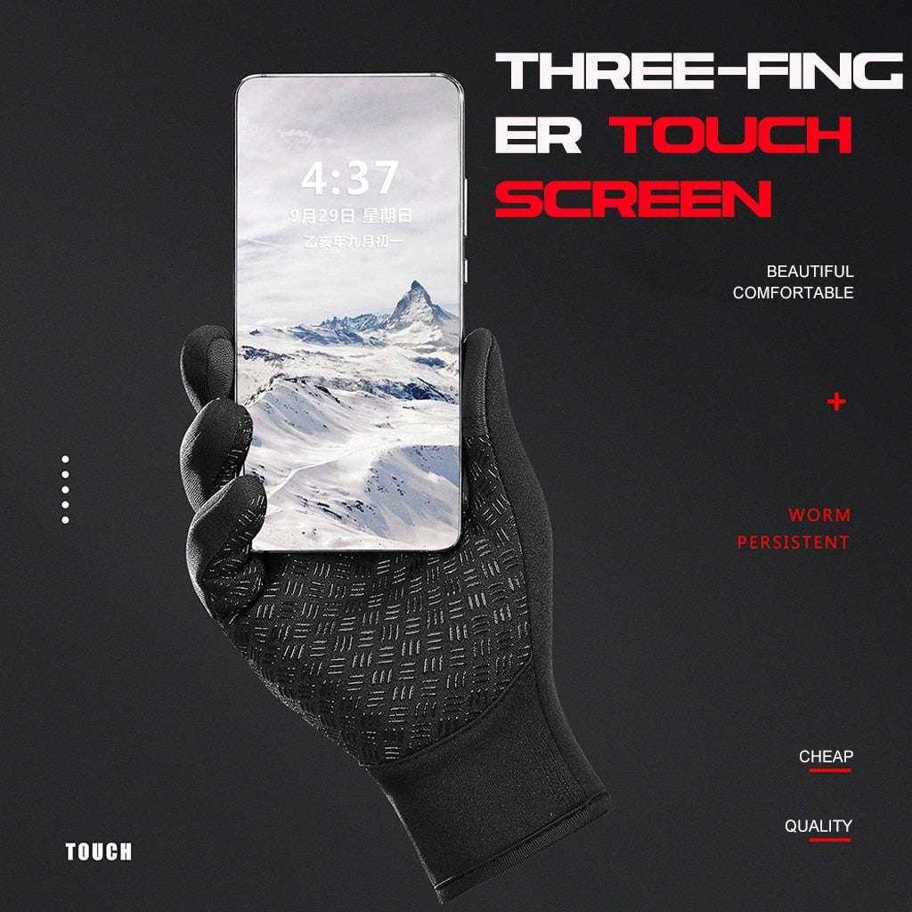 Warm Winter Thermal Gloves Waterproof Outdoor Gloves
