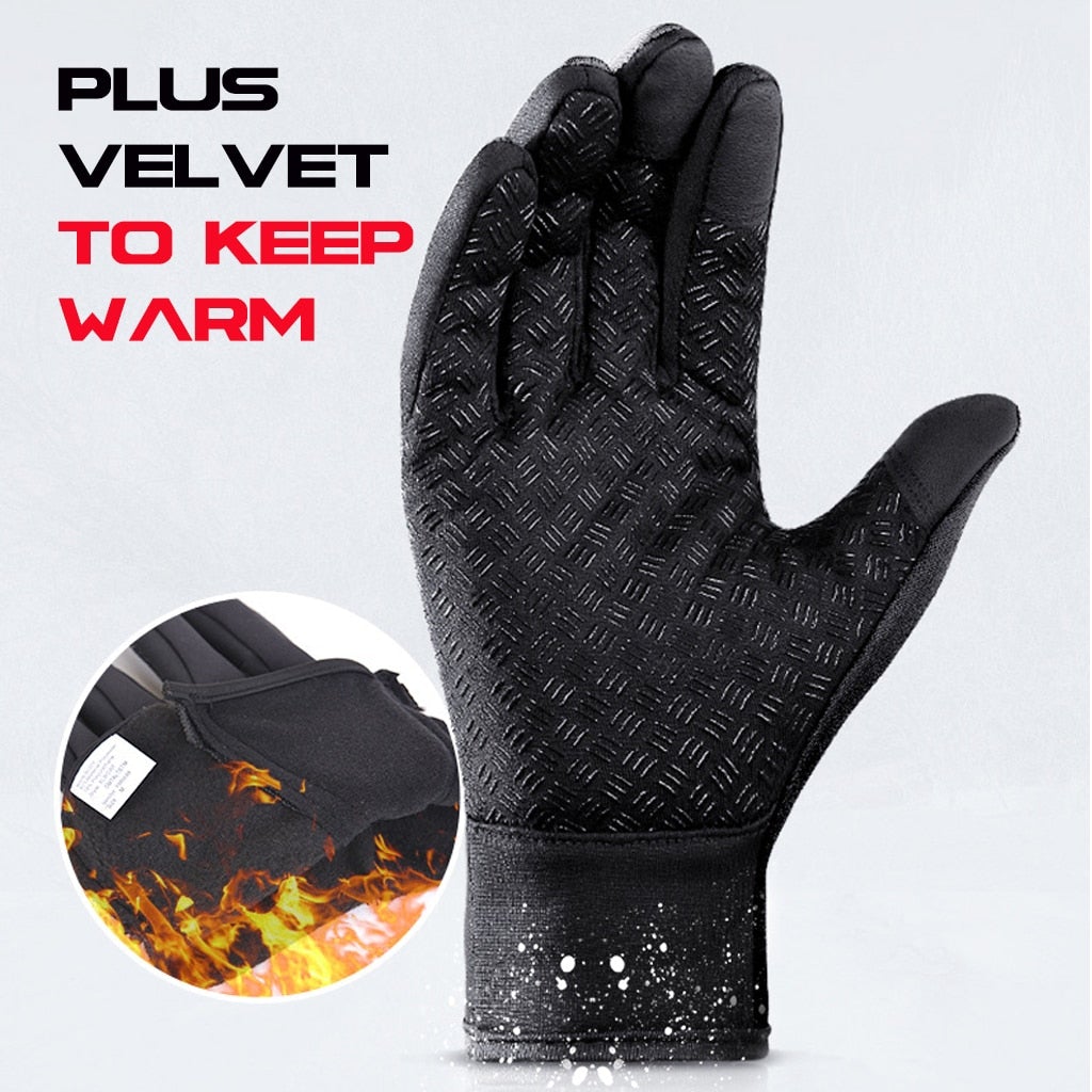 Warm Winter Thermal Gloves Waterproof Outdoor Gloves