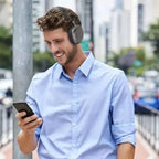 Foldable Over‑Ear Headphone with Long Battery Life
