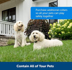 Wireless Dog Fence Collar System Adjustable Safe-Zone Training Solution
