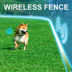 Wireless Dog Fence Collar System Adjustable Safe-Zone Training Solution