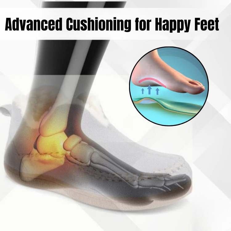 Fleece Lined Womens Slipper Booties Arch Support - Image 4