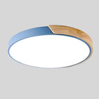 Minimalist Round LED Ceiling Light Modern Flush Mount Design