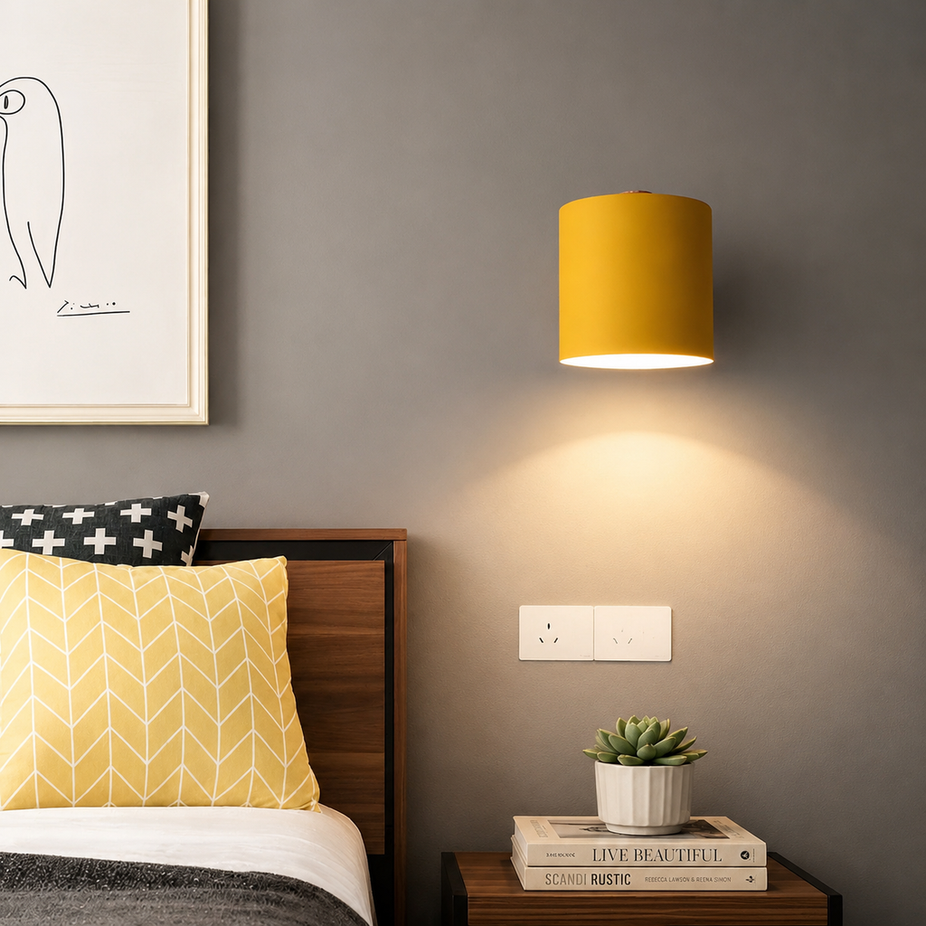 Adjustable Scandinavian Pastel Wall Light