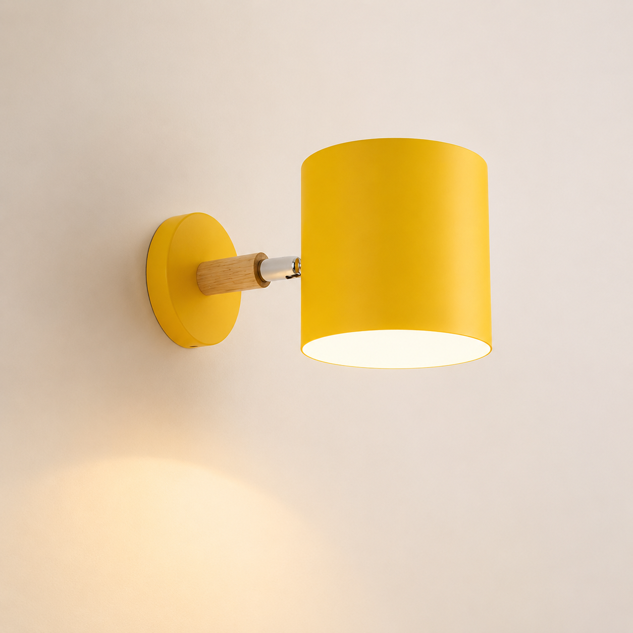 Adjustable Scandinavian Pastel Wall Light